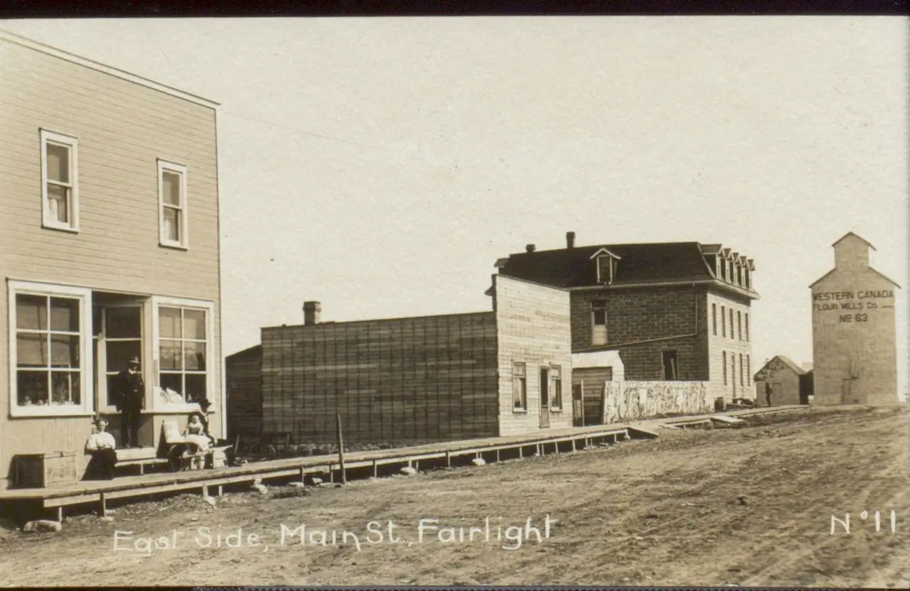 East Side, Main Street, Fairlight, about 1910